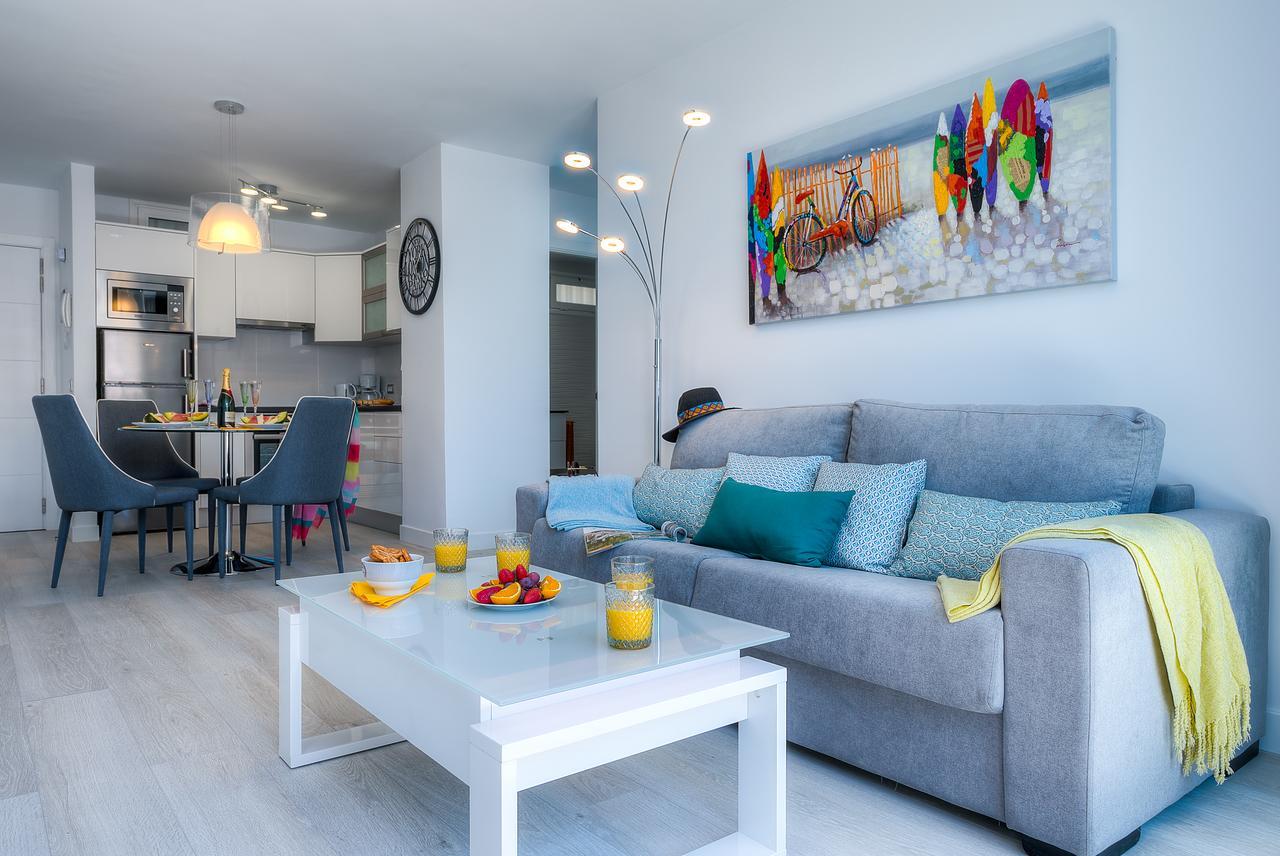 Modern Apartment Los Cristianos Center Bagian luar foto